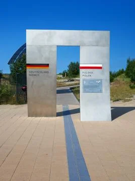 Border germany poland Stock Photos