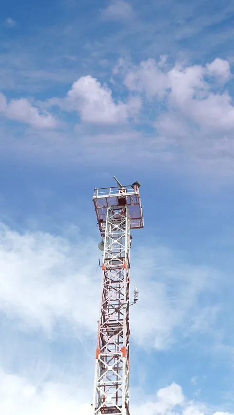 Border Guard Tower With Locator Vídeos de archivo 288011235