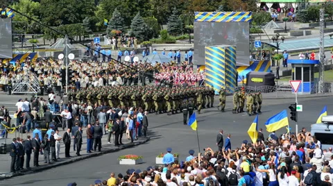 Border guards Stock Footage 43265442