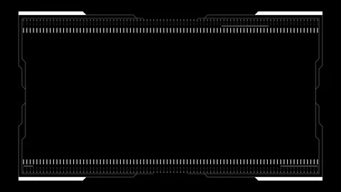 Border hud 스톡 동영상 263885013