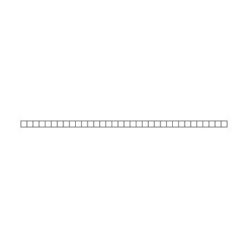 Border icon, divider shape horizontal line vector for decorative vintage do.. Illustrazione stock