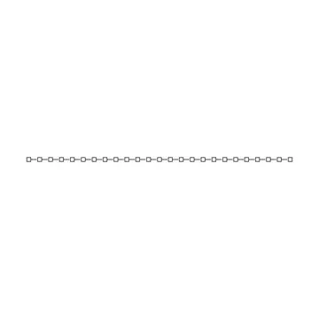 Border icon, divider shape horizontal line vector for decorative vintage do.. Illustrazione stock