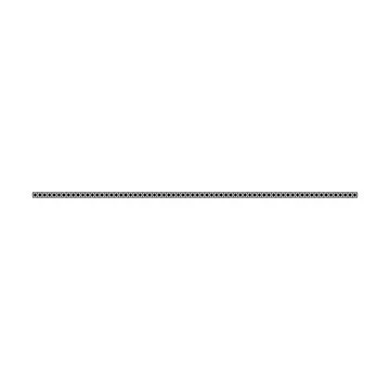 Border icon, divider shape horizontal line vector for decorative vintage do.. Stockillustratie