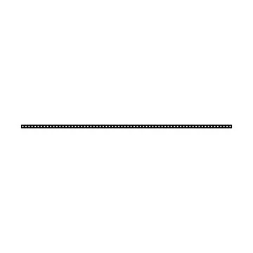 Border icon, divider shape horizontal line vector for decorative vintage do.. Stockillustratie