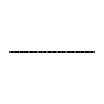 Border icon, divider shape horizontal line vector for decorative vintage do.. Stock Illustration