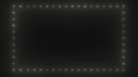 Border of  lights Stock Footage 57201399