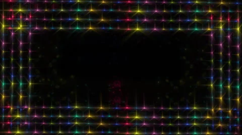 Border of  lights from a stage 스톡 동영상 42951351