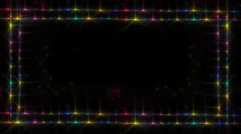 Border of  lights from a stage 動画素材 43282139