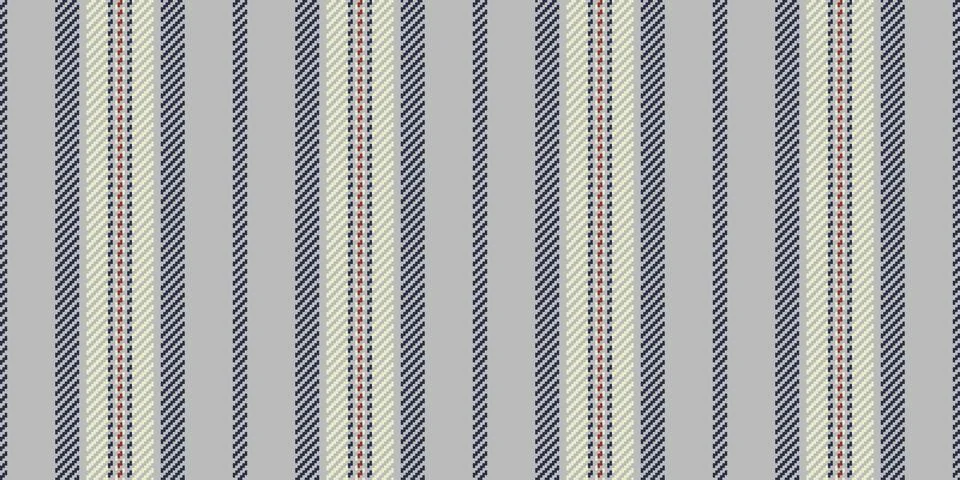 Border lines textile pattern, december texture vertical stripe. Store vecto.. Stock Illustration