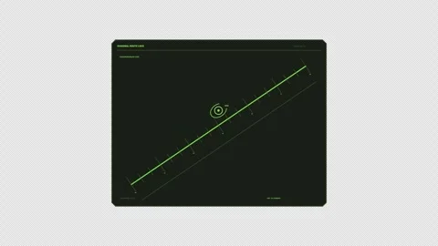 Border Movement Diagnostic HUD Seamless Loop Stock Footage 342206639