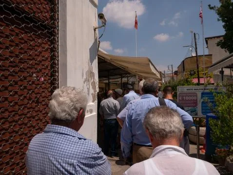 Border of Nicosia Stock Photos
