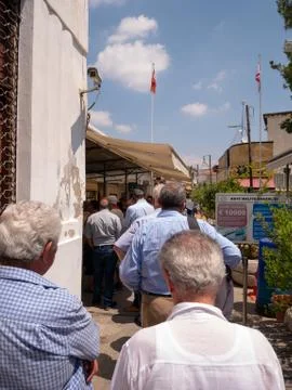 Border of Nicosia Stock Photos
