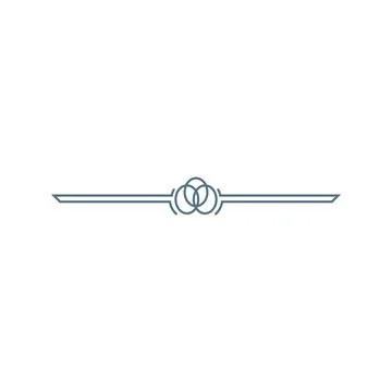 Border, ornament icon design template vector Stock Illustration