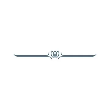 Border, ornament icon design template vector Stock Illustration