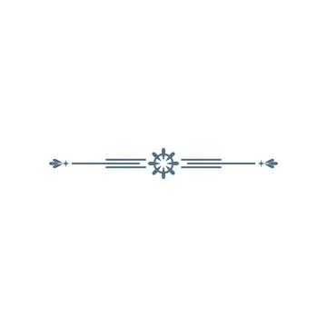 Border, ornament icon design template vector Stock Illustration