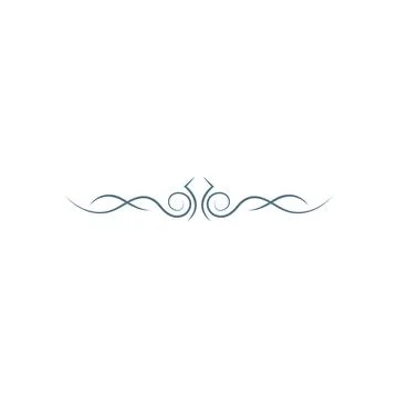 Border, ornament icon design template vector 스톡 일러스트