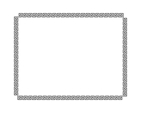 Border Ornament Illustrazione stock