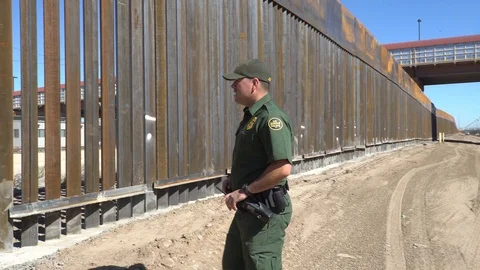 Border Patrol Agent Stock-Footage 99454460