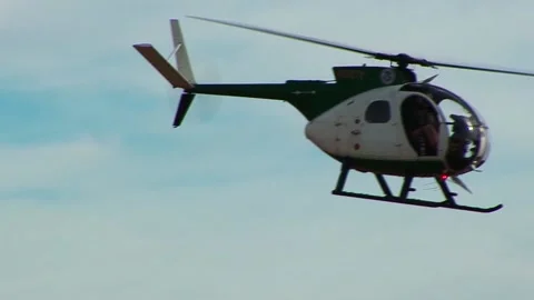 Border Patrol Helicopter Take-off 스톡 동영상 170578324