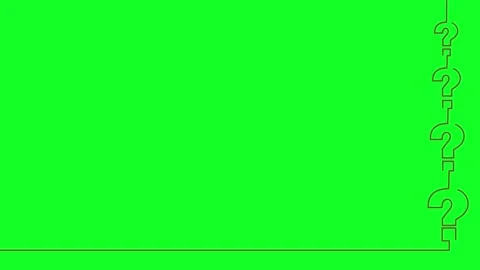 Border Question marks2 Stock Footage 273740076