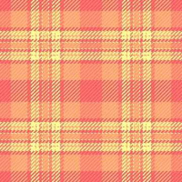 Border seamless vector textile, trendy tartan background plaid. Cowboy text.. Stockillustratie