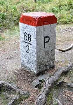 Border stone Stock Photos