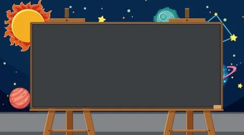 Border template with space in background Stock Illustration