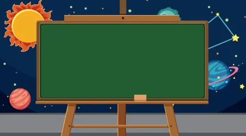 Border template with space in background Stock Illustration