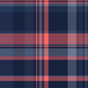 Border textile pattern seamless, site plaid vector check. Page tartan backg.. Stock Illustration