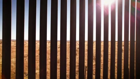 Border Wall Stock Footage 168089331