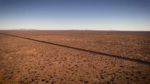 Border Wall Stock Footage 168089810