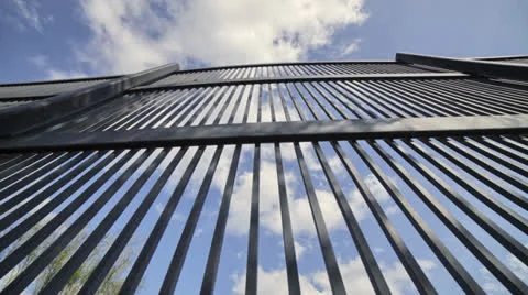 Border Wall Mexico - US Time-Lapse Vídeos de archivo 25725625