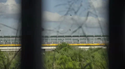 Border Wall Mexico - US  Time Lapse Vídeos de archivo 25779232
