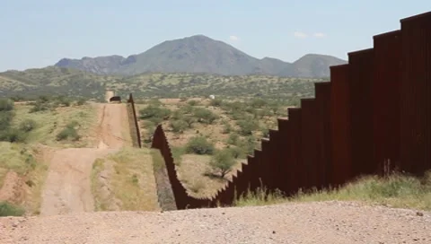 Border Wall(HD)c Stock Footage 8648046