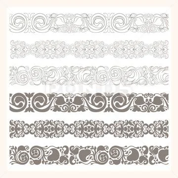 Borders 库存插图