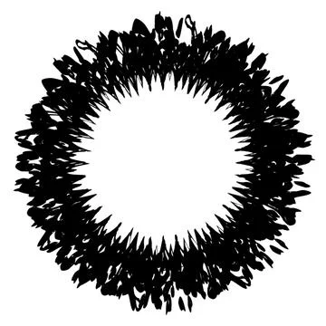 Borders Stamp Stock Illustration