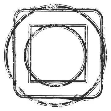 Borders Stamp01 Stock Illustration