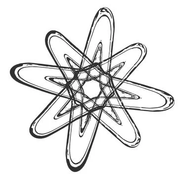 Borders Stamp390 Stock Illustration