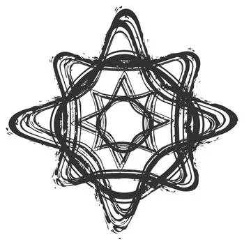 Borders Stamp490 Stock Illustration