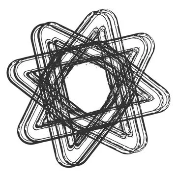 Borders Stamp54 Stock Illustration