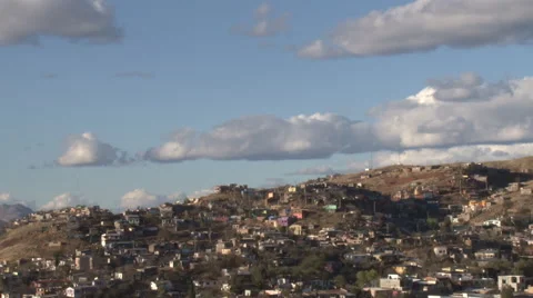 Bordertown Clouds Timelapse Stock Footage 47534091