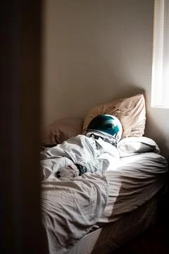 Bored Astronaut Fotos de archivo