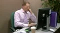 Bored Businessman HD Footage