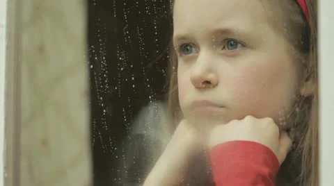 Bored child Stock Footage 22667535