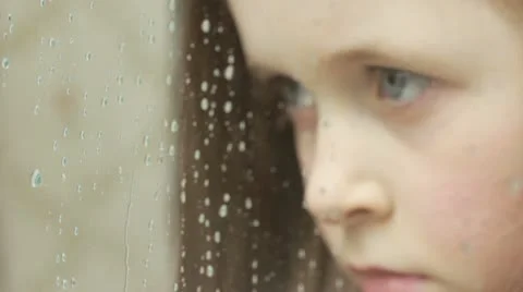 Bored child Stock Footage 22667550