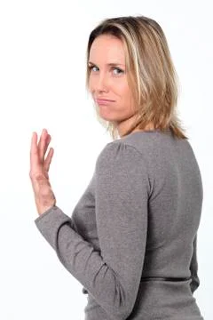 Bored lady Stock Photos