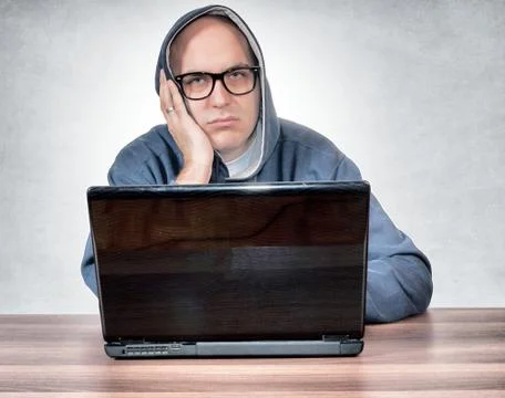 Bored man Stock Photos