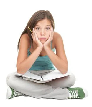 Bored student Stock Photos