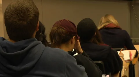 Bored Students Stock-Footage 5164957