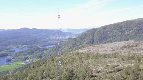 Borgafjell in Os, Norway Stock Footage 204148673